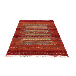 Tappeto Siva Pakistan 125x183 Rosso Terracotta