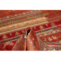 Tappeto Siva Pakistan 125x183 Rosso Terracotta