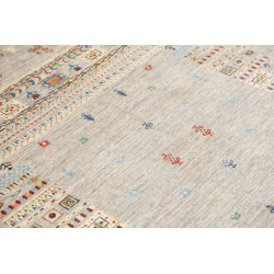 Tappeto Siva Pakistan 122x178 Grigio Beige Ross
