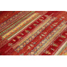 Tappeto Siva Pakistan 124x186 Rosso Arancio Ter