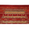 Tappeto Siva Pakistan 124x186 Rosso Arancio Ter