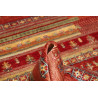 Tappeto Siva Pakistan 124x186 Rosso Arancio Ter