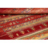 Tappeto Siva Pakistan 124x186 Rosso Arancio Ter