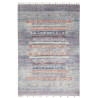 Tappeto Siva Pakistan 123x181 Blu Lavanda Grigi