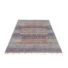 Tappeto Siva Pakistan 123x181 Blu Lavanda Grigi