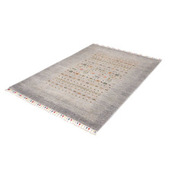 Tappeto Siva Pakistan 125x176 Grigio Blu Pesca