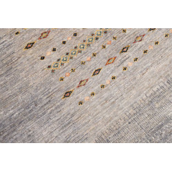 Tappeto Siva Pakistan 125x176 Grigio Blu Pesca