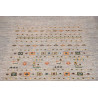 Tappeto Siva Pakistan 125x176 Grigio Blu Pesca