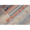 Tappeto Siva Pakistan 120x186 Azzurro Grigio Bl