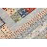 Tappeto Siva Pakistan 128x180 Azzurro Grigio Bl