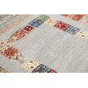 Tappeto Siva Pakistan 128x180 Azzurro Grigio Bl