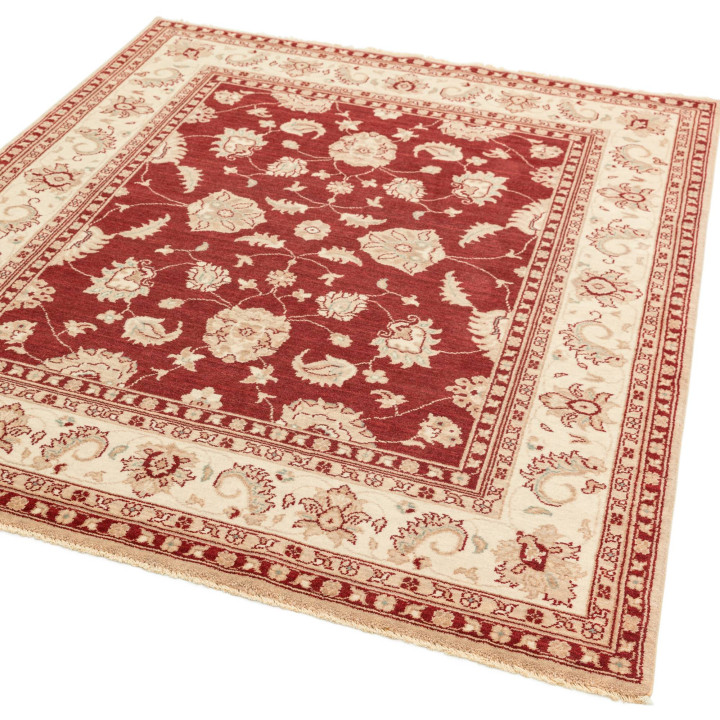 Rug Chobi all-over floral red beige ivory 130x19