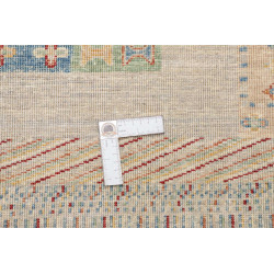 Tappeto Siva Pakistan 128x180 Azzurro Grigio Bl