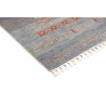 Tappeto Siva Pakistan 124x173 Blu Grigio Terrac