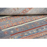 Tappeto Siva Pakistan 124x173 Blu Grigio Terrac