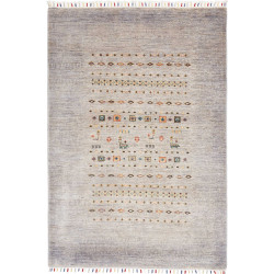 Tappeto Siva Pakistan 124x178 Grigio Tenue Mult