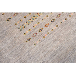 Tappeto Siva Pakistan 124x178 Grigio Tenue Mult