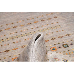 Tappeto Siva Pakistan 124x178 Grigio Tenue Mult