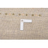 Tappeto Siva Pakistan 124x178 Grigio Tenue Mult