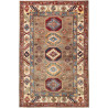 Rug Kazak Fine Pakistan 122x190 Brown Beige Red