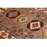 Rug Kazak Fine Pakistan 122x190 Brown Beige Red