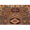 Rug Kazak Fine Pakistan 122x190 Brown Beige Red