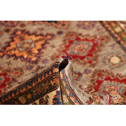 Rug Kazak Fine Pakistan 126x184 Taupe Grey Crea