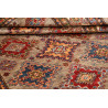 Rug Kazak Fine Pakistan 126x184 Taupe Grey Crea