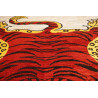 Tappeto Gabbeh Marrakech Pakistan 159x220 Rosso