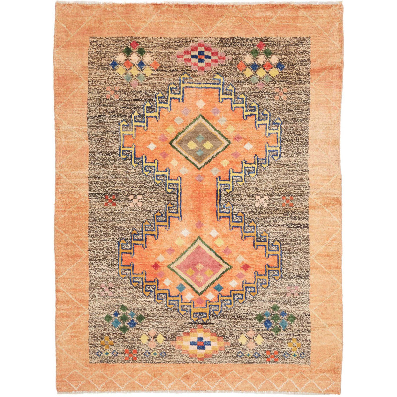 Tappeto Gabbeh Marrakech Pakistan 132x181 Aranc