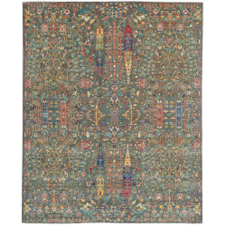 Rug Shahi Fine Pakistan 202x249 Dark Moss Green