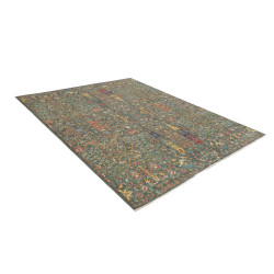 Rug Shahi Fine Pakistan 202x249 Dark Moss Green