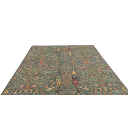 Rug Shahi Fine Pakistan 202x249 Dark Moss Green