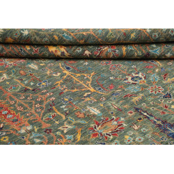 Rug Shahi Fine Pakistan 202x249 Dark Moss Green