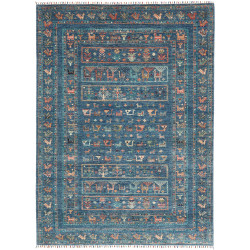 Tappeto Rubin Pakistan 171x233 Blu Arancio Beig