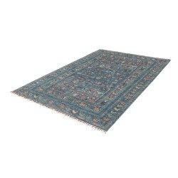 Tappeto Rubin Pakistan 171x233 Blu Arancio Beig