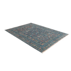 Tappeto Rubin Pakistan 171x233 Blu Arancio Beig