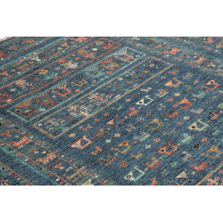 Tappeto Rubin Pakistan 171x233 Blu Arancio Beig