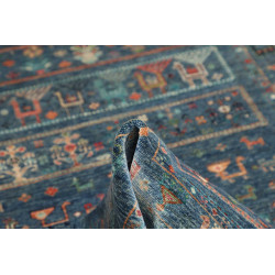 Tappeto Rubin Pakistan 171x233 Blu Arancio Beig