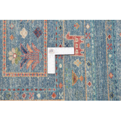 Tappeto Rubin Pakistan 171x233 Blu Arancio Beig