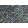 Tappeto Rubin Pakistan 166x240 Blu Teal Arancio