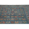 Tappeto Rubin Pakistan 166x240 Blu Teal Arancio