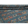 Tappeto Rubin Pakistan 166x240 Blu Teal Arancio