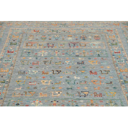 Tappeto Rubin Pakistan 165x231 Azzurro Cielo Ve