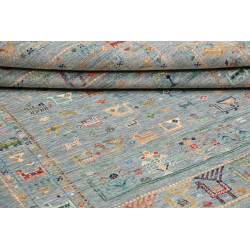 Tappeto Rubin Pakistan 165x231 Azzurro Cielo Ve