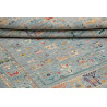 Tappeto Rubin Pakistan 165x231 Azzurro Cielo Ve