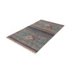 Tappeto Rubin Pakistan 120x193 Turchese Blu Ara