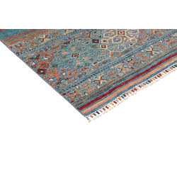 Tappeto Rubin Pakistan 120x193 Turchese Blu Ara