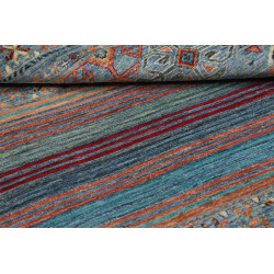 Tappeto Rubin Pakistan 120x193 Turchese Blu Ara