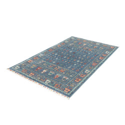 Tappeto Rubin Pakistan 120x183 Blu Terracotta A